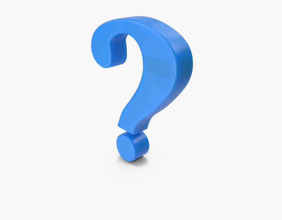 Question Mark Icon Png Transparent - Question Mark Blue Png, Transparent Clipart