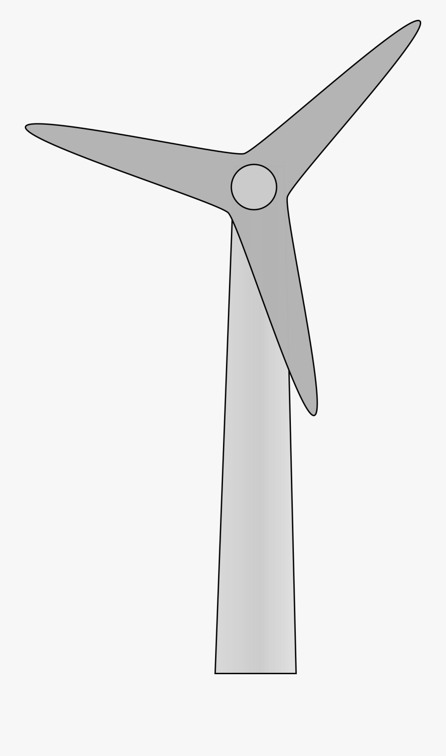 Wind Turbines Clip Art , Png Download - Clipart Wind Turbine, Transparent Clipart