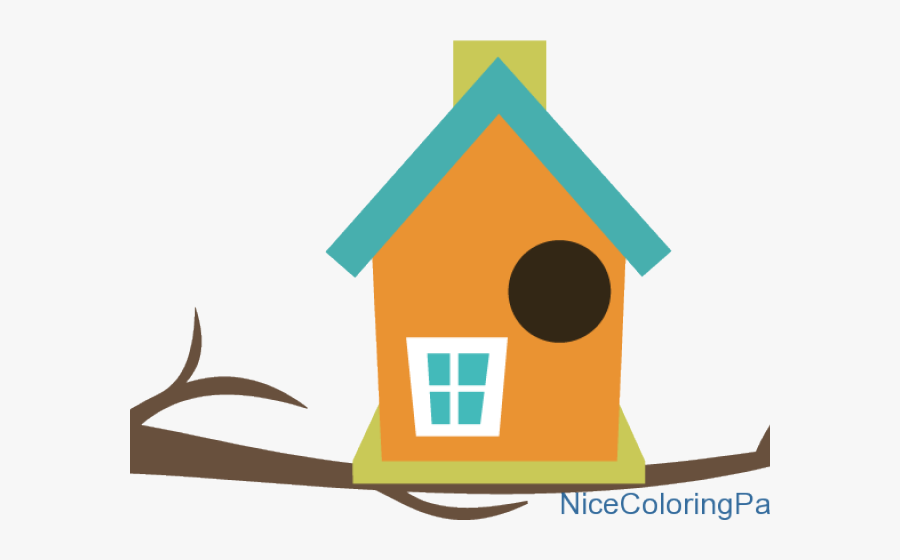Bird House Clipart Animated Bird - House Warming Invitation Png, Transparent Clipart