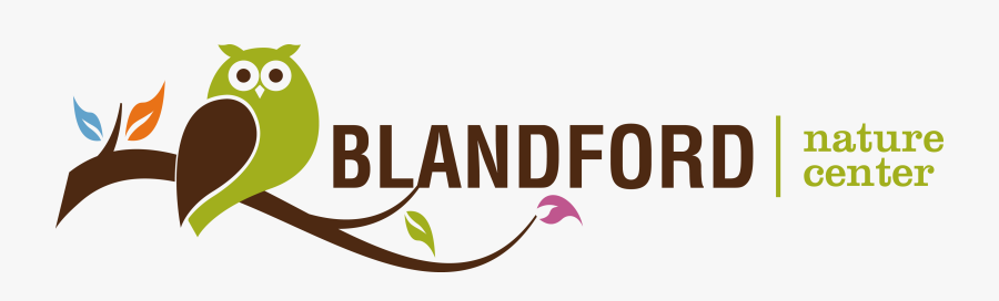 Blandford Nature Center Logo, Transparent Clipart