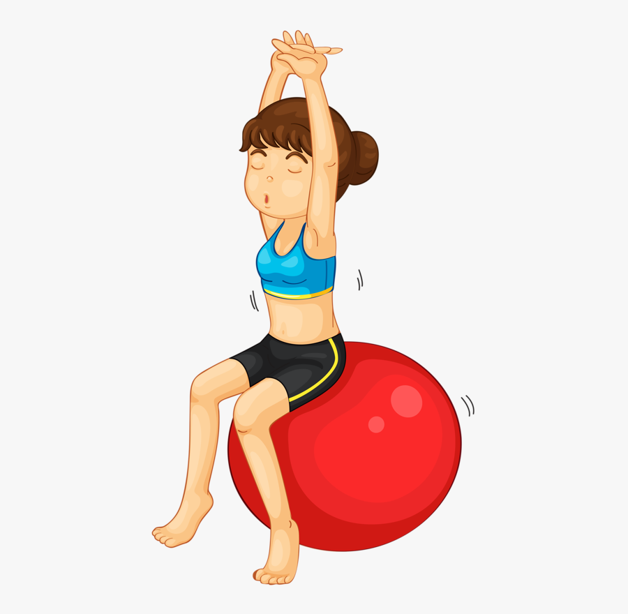 Фотки Yoga For Kids, Kids Sports, Cartoon Picture, - Fitness Girl, Transparent Clipart