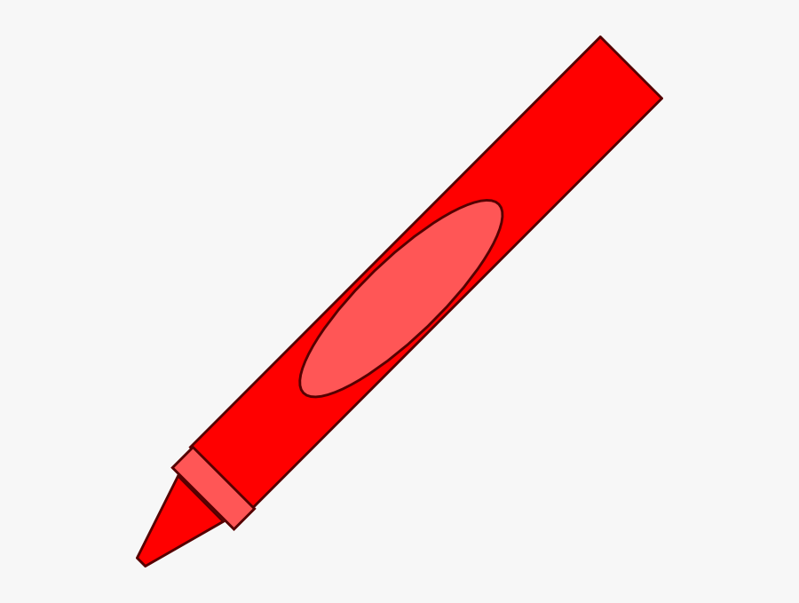 Crayon Clip Art At Clkercom Vector Online Royalty Free - Red Crayon Clipart, Transparent Clipart