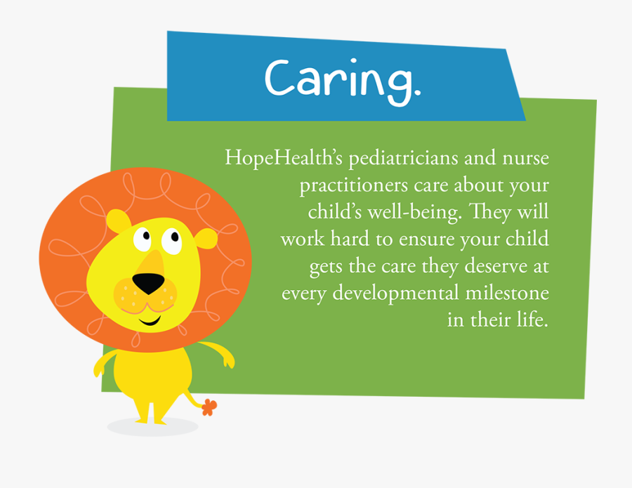 Hopehealth Is Caring - Cartoon, Transparent Clipart