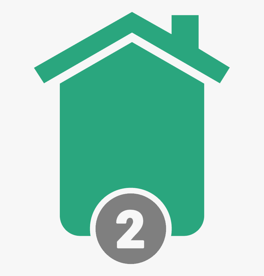 Green House With Emergency Short-term Shelter Call, Transparent Clipart