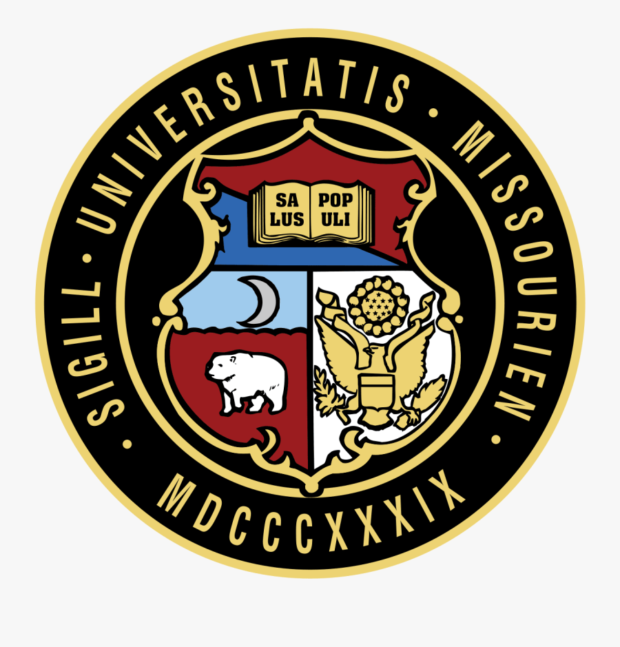 University Of Missouri Columbia Seal, Transparent Clipart