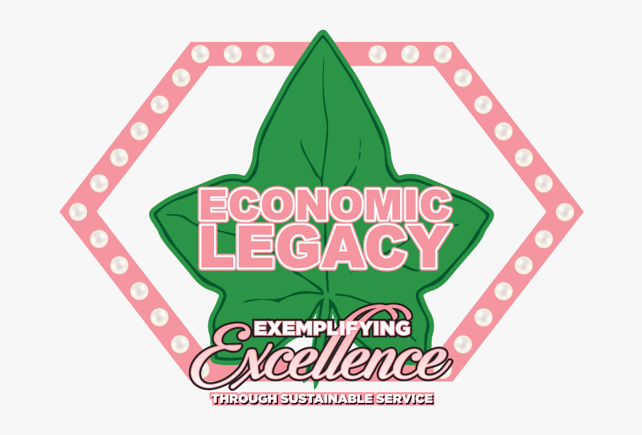 Economic Legacy Logo, Transparent Clipart