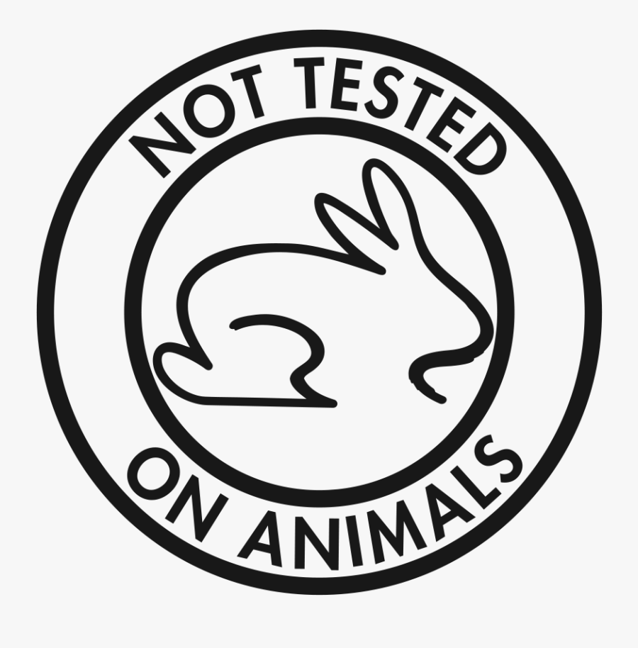Not Tested On Animals Logo Vector - Circle , Free Transparent Clipart