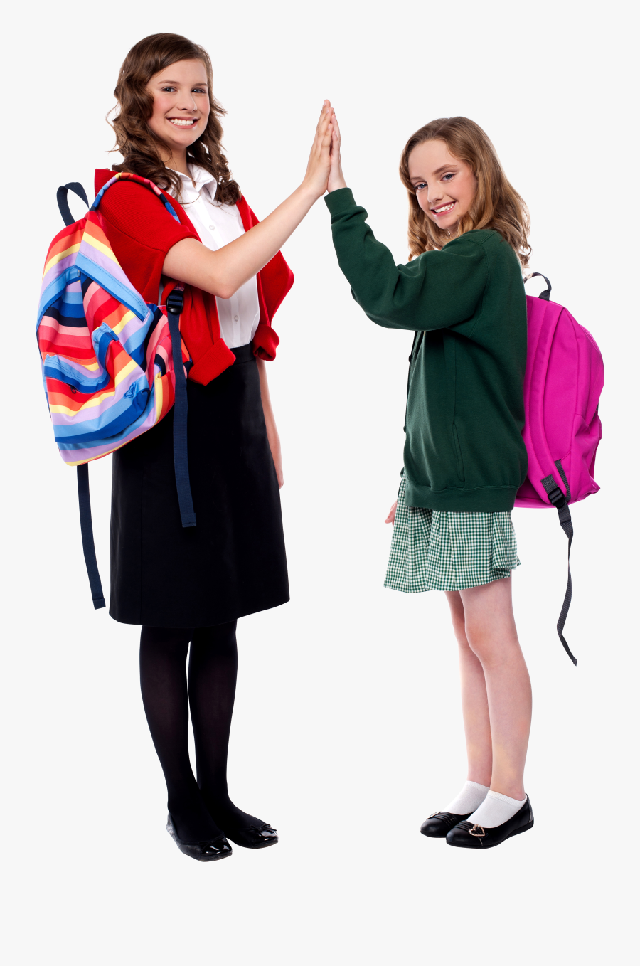 Woman Student Png - School Students Image Hd Png, Transparent Clipart