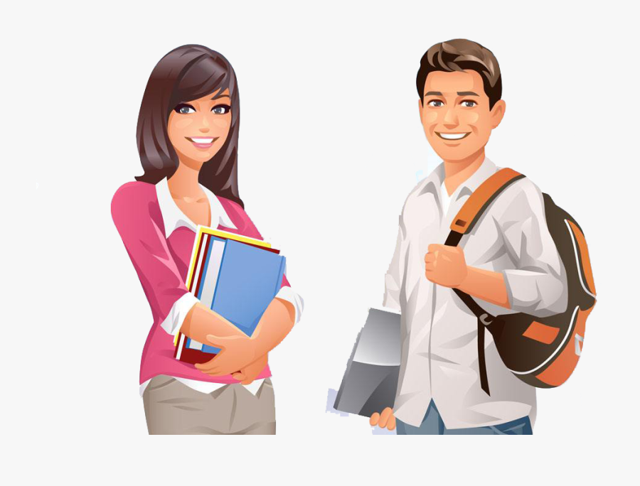 Student Png Image Collections For Download - College Students Clipart Png, Transparent Clipart