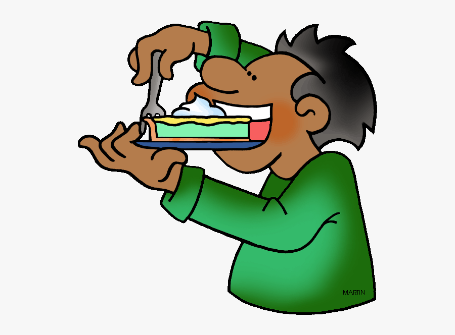 Transparent Pie Clipart Png - Phillip Martin Clipart Eating, Transparent Clipart