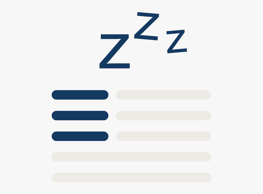 Sleep In America - Statistical Graphics, Transparent Clipart