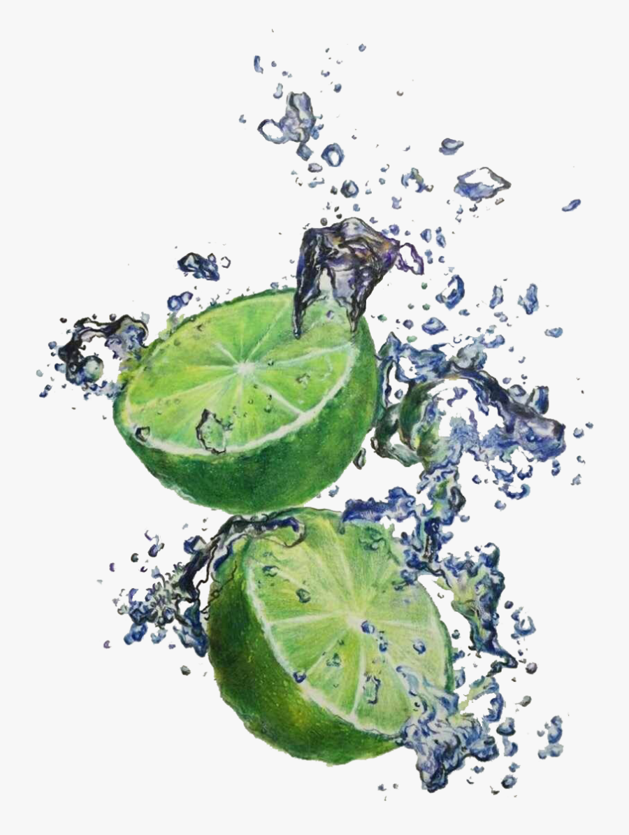 Clip Art Lime Illustration - Watercolor Painting, Transparent Clipart