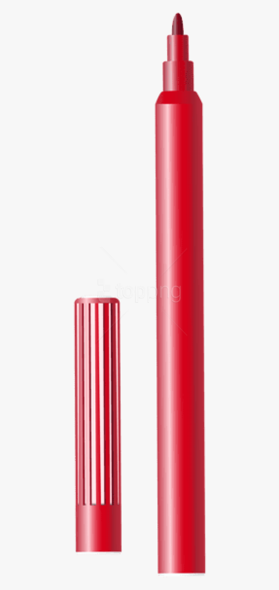 Free Png Download Red Felt Tip Pen Clipart Png Photo - Felt Tip Pen Png, Transparent Clipart