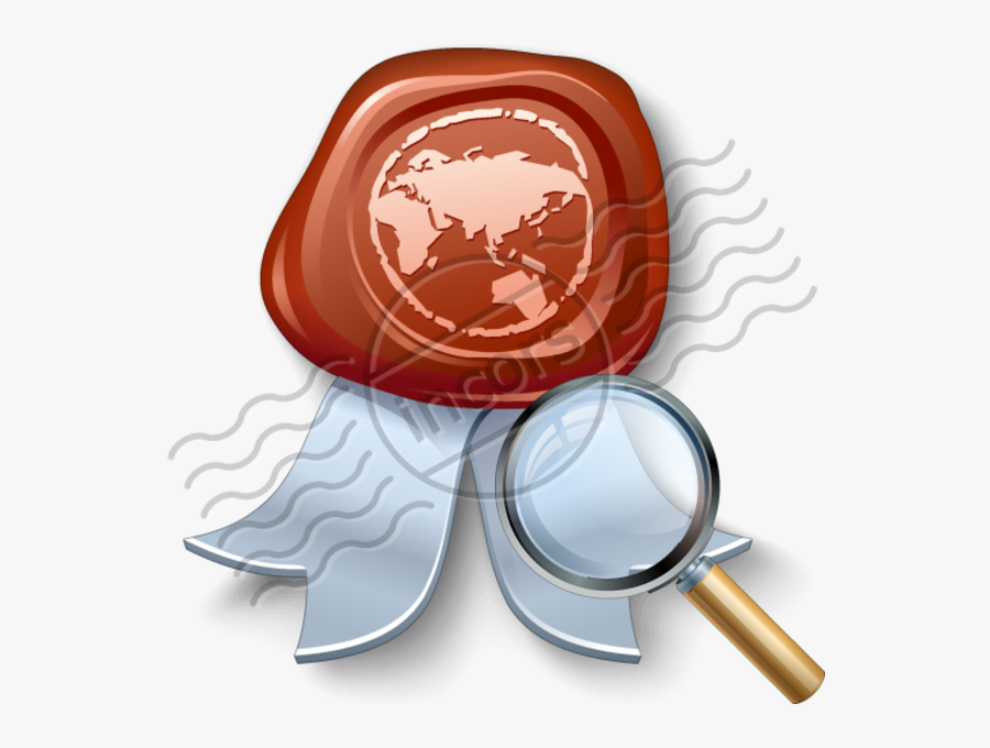 Online Certificate Verification Icon, Transparent Clipart