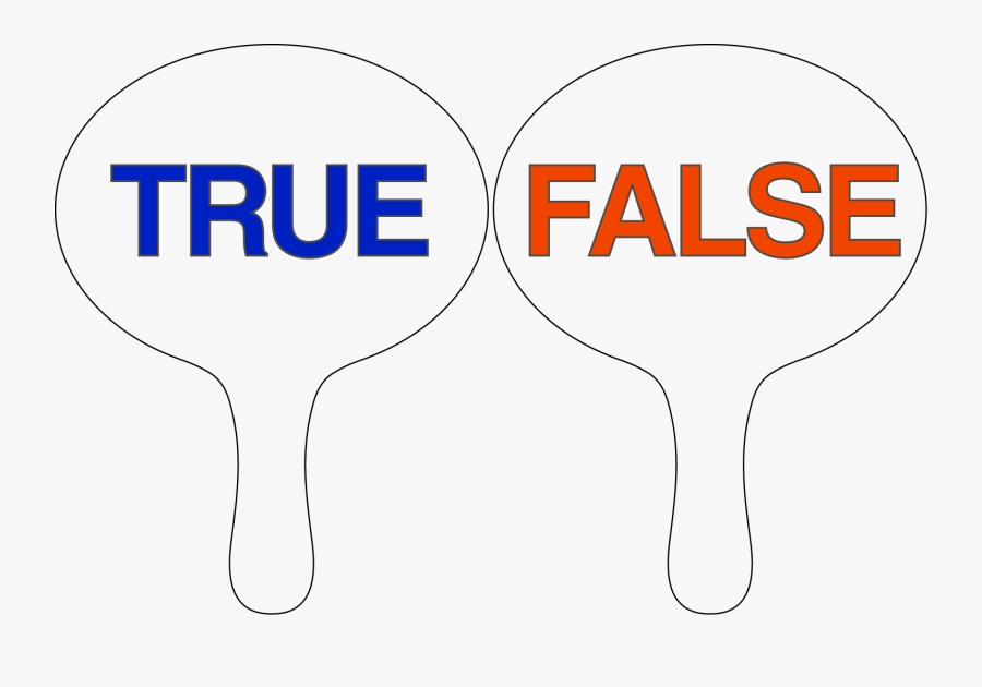 Clip Art True False Yes No, Transparent Clipart