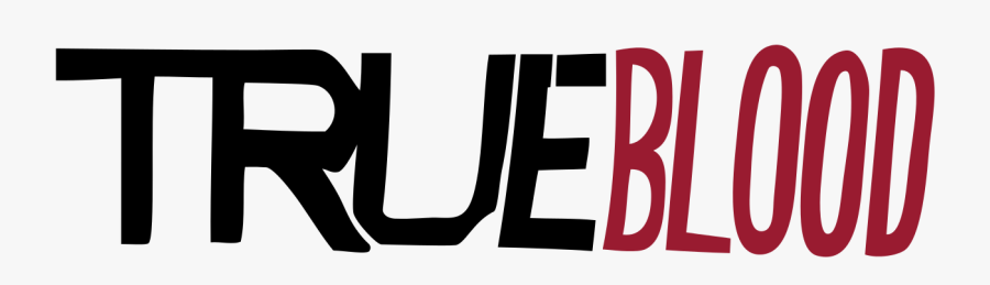 True Blood Serie Logo, Transparent Clipart