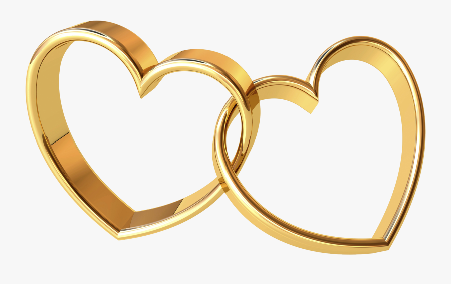 Transparent Wedding Rings Png - Heart Wedding Rings Png, Transparent Clipart