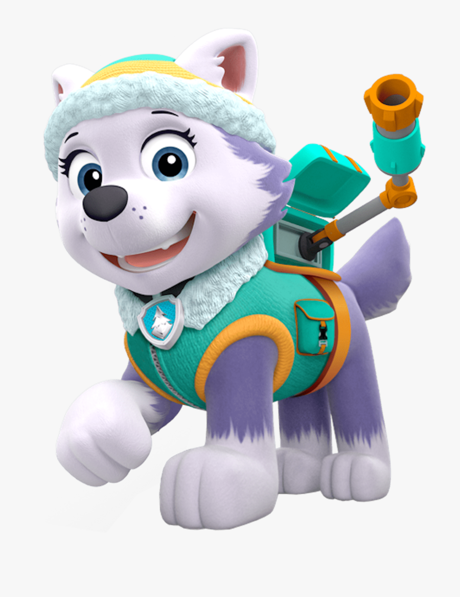 Everest Paw Patrol Clipart Png - Paw Patrol Ice Dog, Transparent Clipart
