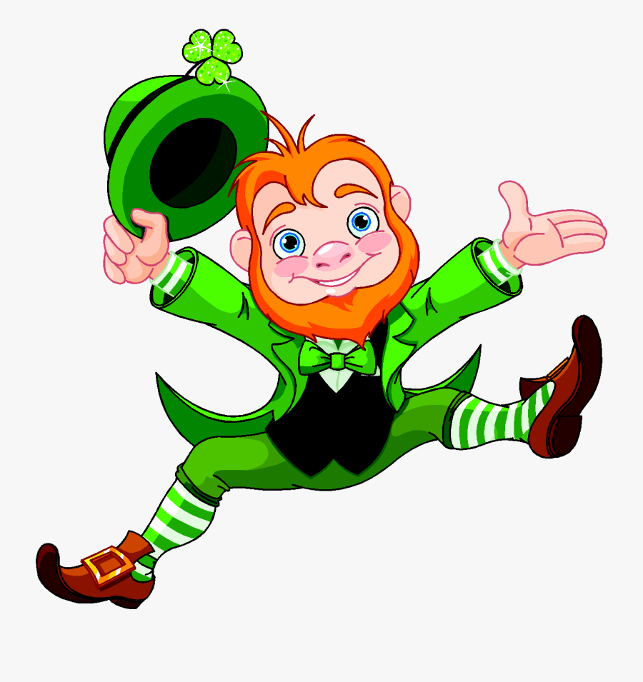 Leprechaun Png - Leprechaun Png - St Patrick's Day Leprechaun, Transparent Clipart