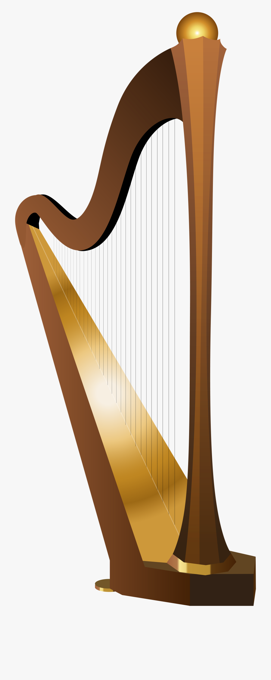 Harp Transparent Background, Transparent Clipart