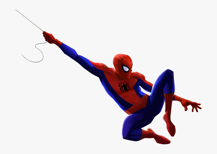 Spiderman Png Animated - Spider Man Into The Spider Verse Movie Mistakes, Transparent Clipart