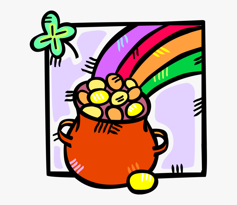 Vector Illustration Of St Patrick"s Day Irish Mythology, Transparent Clipart