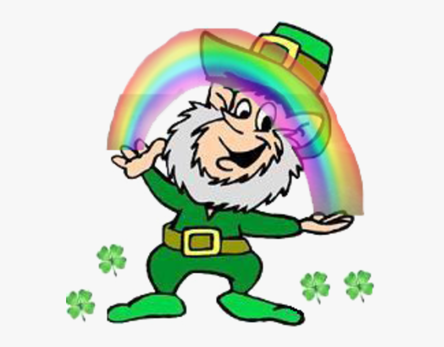 Leprechaun Rainbow Clipart, Transparent Clipart