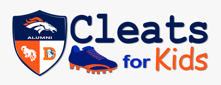 Denver Broncos Png Transparent Image - Denver Broncos Cleats For Kids, Transparent Clipart