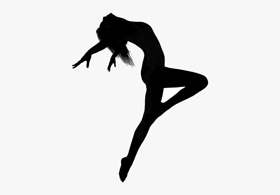 Dancer Silhouette Transparent Background, Transparent Clipart