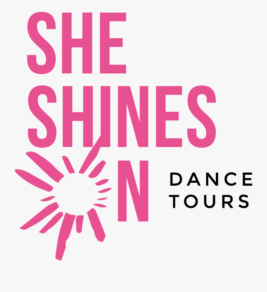 Logo - She Shines On Dance Tours, Transparent Clipart