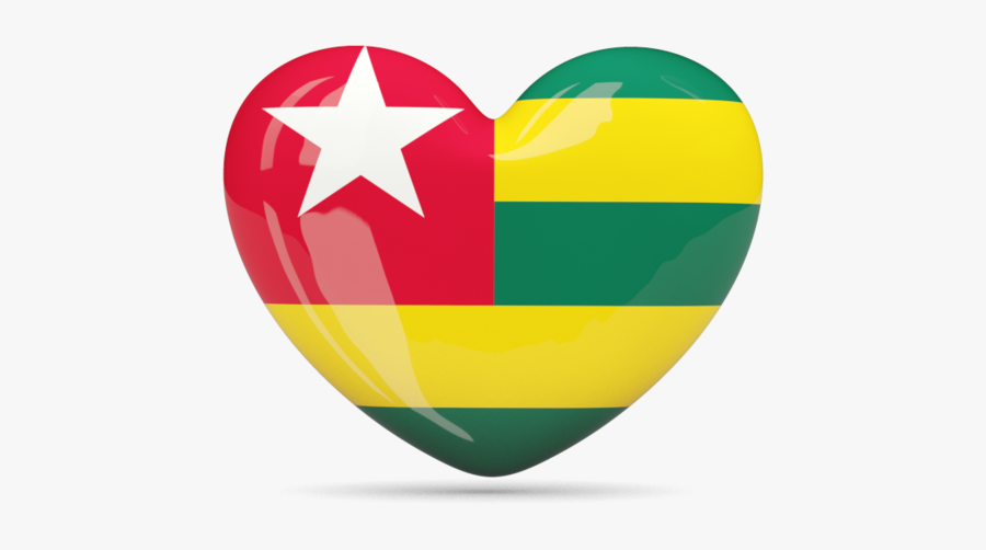 Togo Flag Png, Transparent Clipart