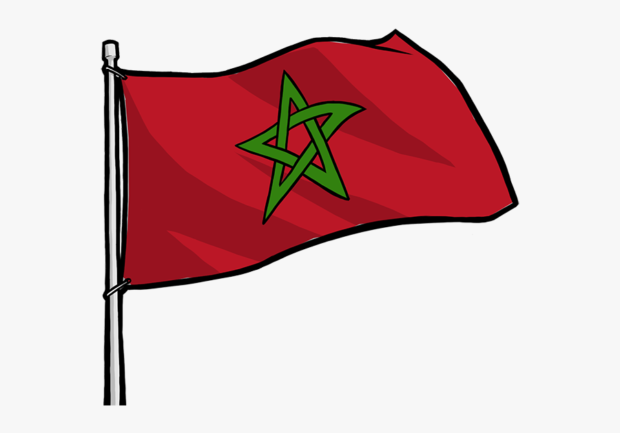 Flag Of Morocco Clipart , Png Download - Marokko Clipart, Transparent Clipart