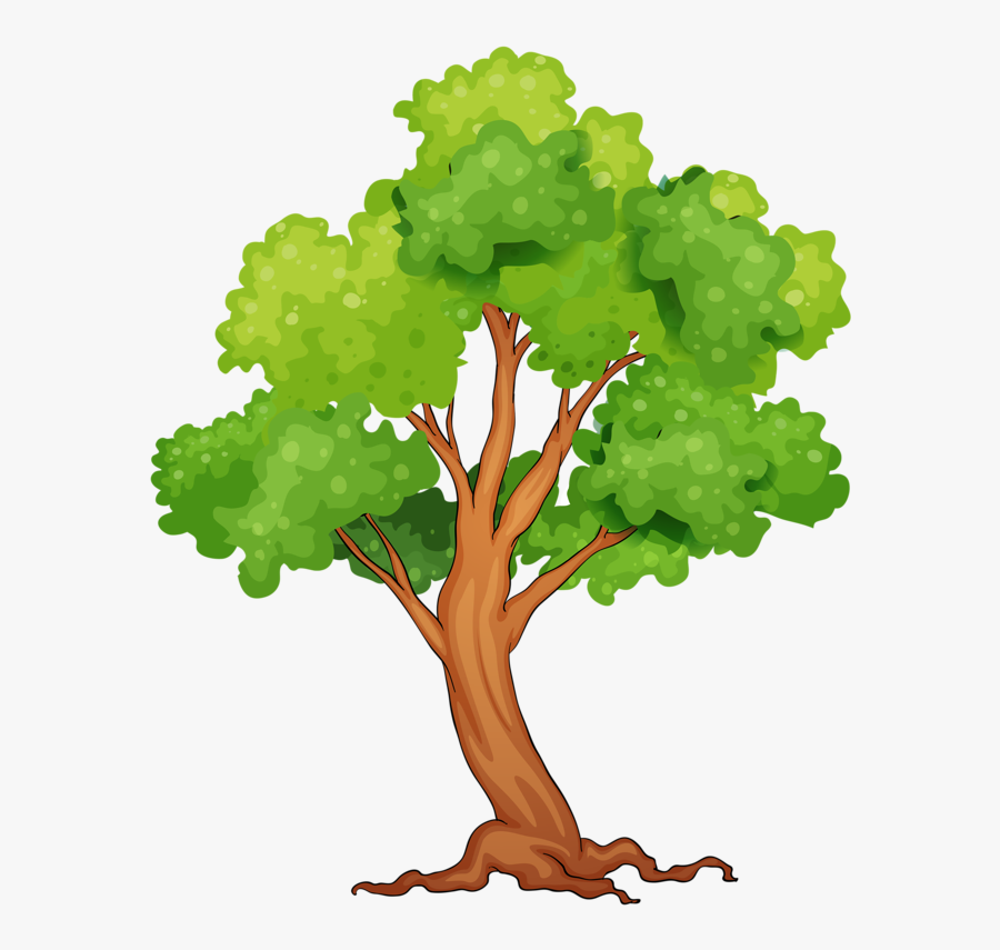 Poetry Tree Clipart Free - Drawing Of A Single Tree, Transparent Clipart