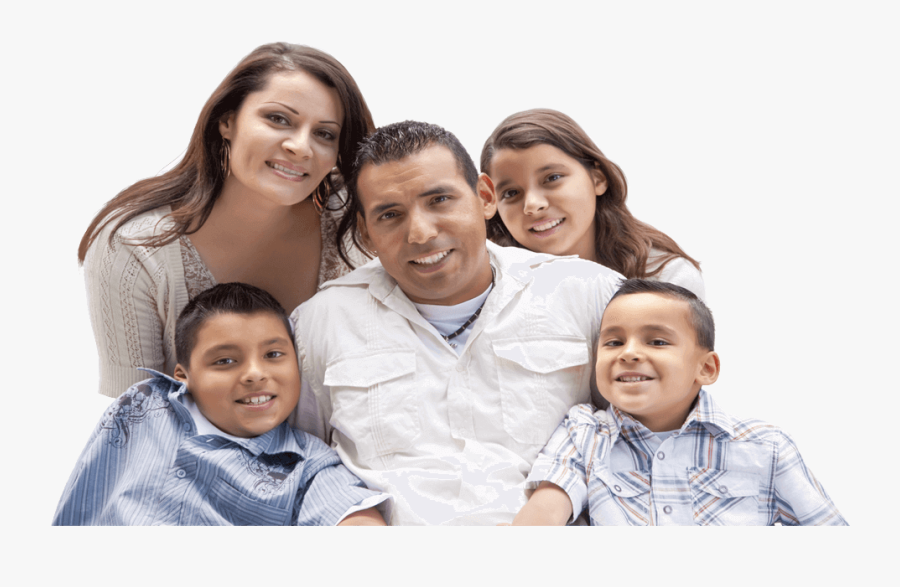 Family Clipart Hispanic Latino - Hispanic And White Families, Transparent Clipart