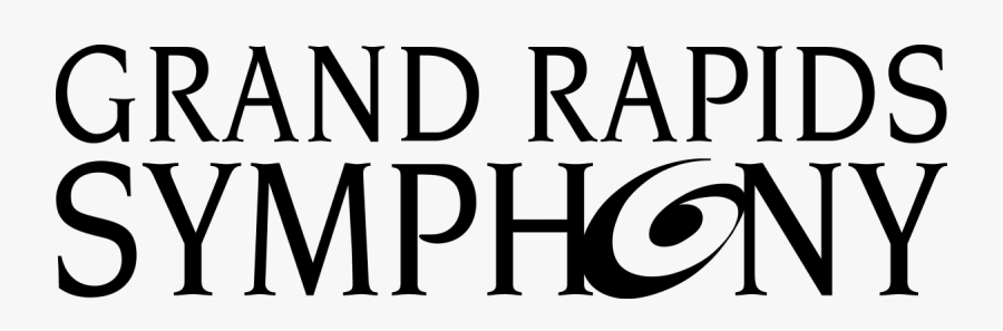 Gr Symphony Logo 2018 W1200 - Grand Rapids Symphony Logo, Transparent Clipart