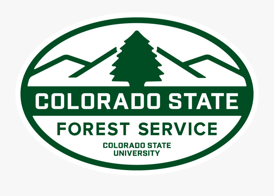 Colorado State Forest Logo, Transparent Clipart