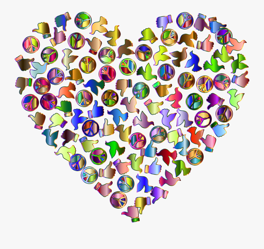 Prismatic Give Peace As Many Chances As It Needs 3, Transparent Clipart