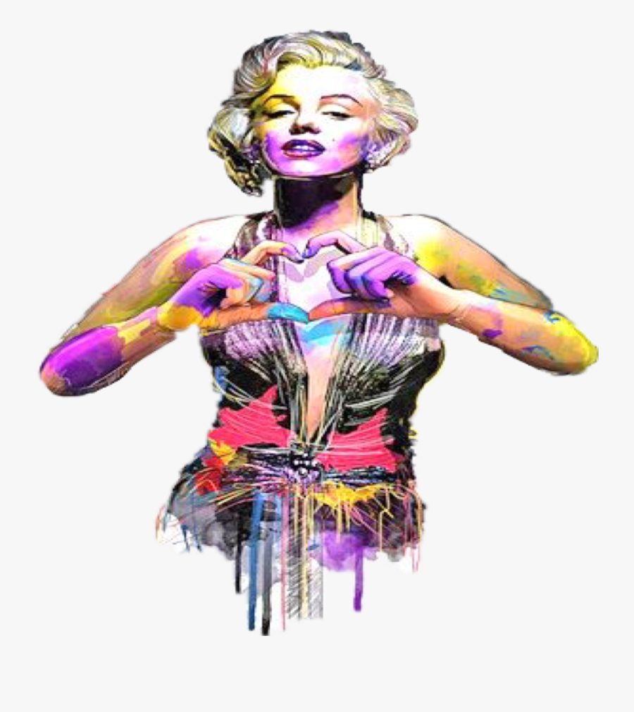 #marilynmonroe #monroe #marilyn #actress #natnat7w - Illustration, Transparent Clipart