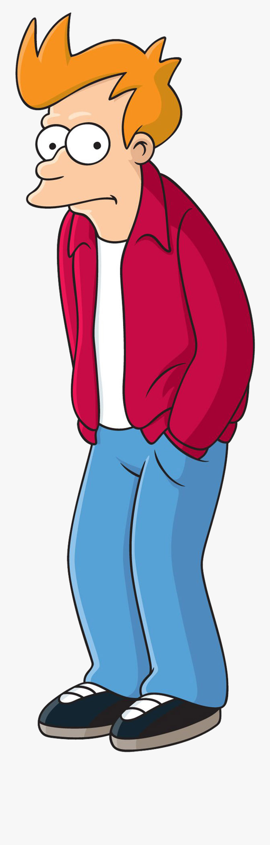 Matt Groening"s Collection - Philip J Fry Real Life, Transparent Clipart