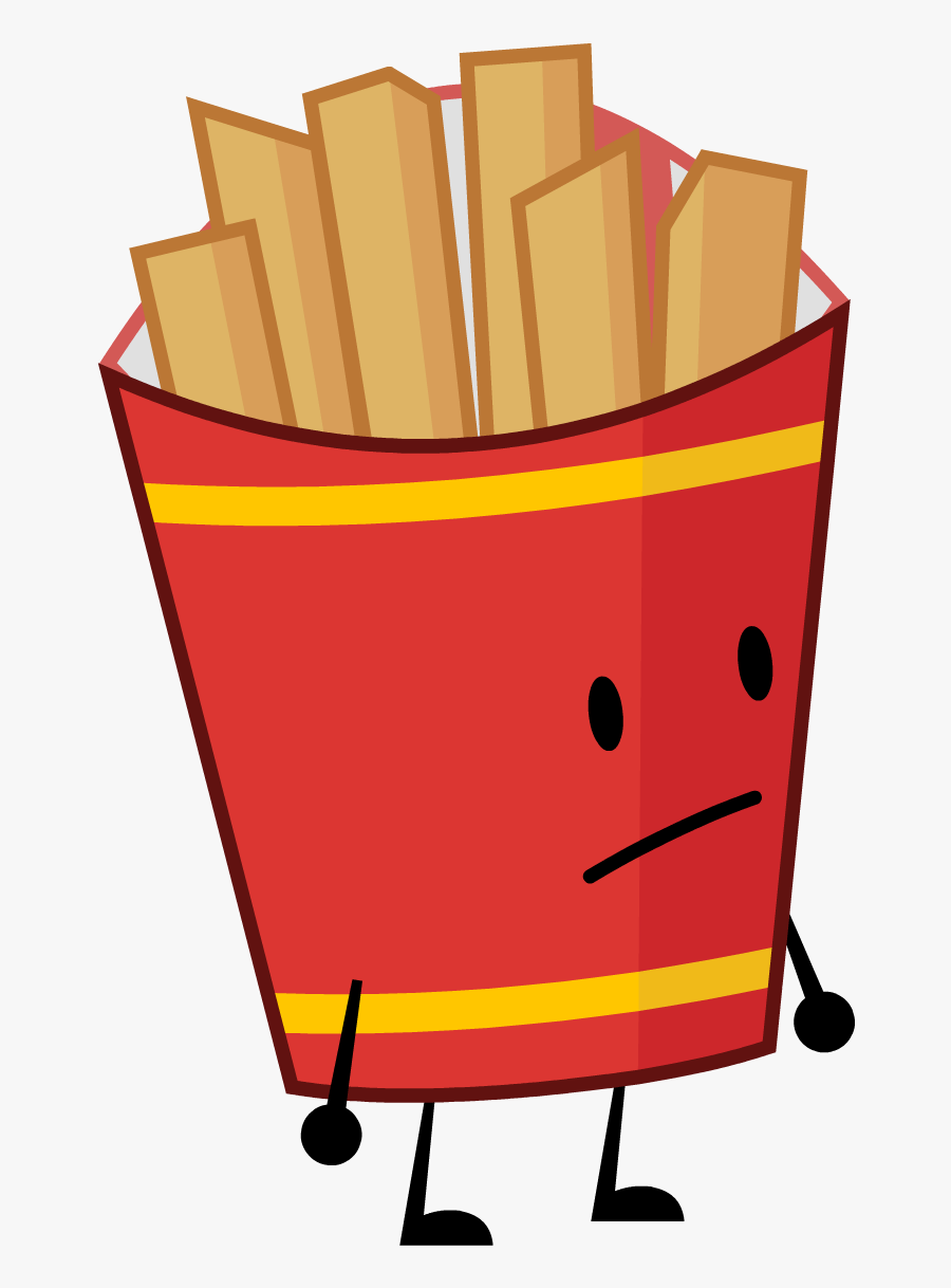 Mcdonalds Clipart Fry - Battle For Dream Island Fries, Transparent Clipart