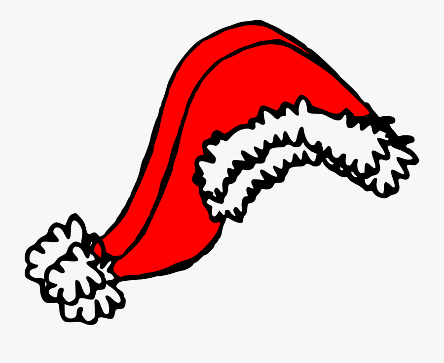 Christmas Hat Drawing Png, Transparent Clipart