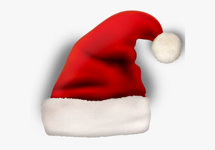 Santa Claus Hat - Beanie, Transparent Clipart