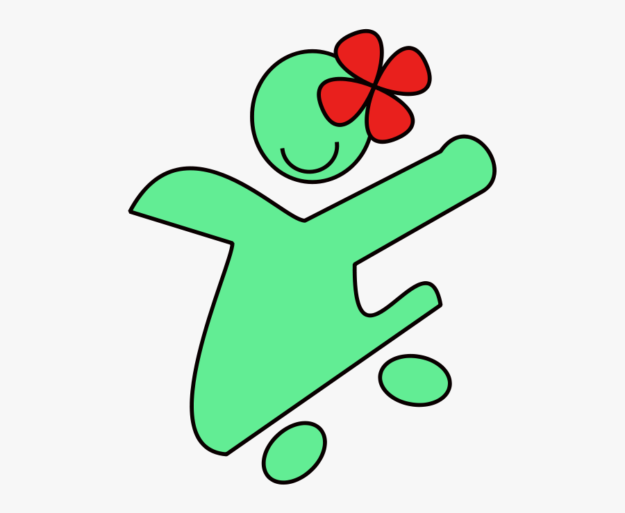 Cartoon Girl, Transparent Clipart