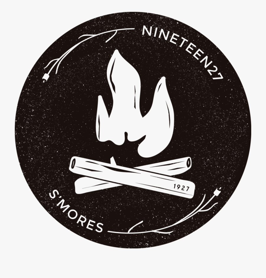 Transparent Making Smores Clipart - Emblem, Transparent Clipart
