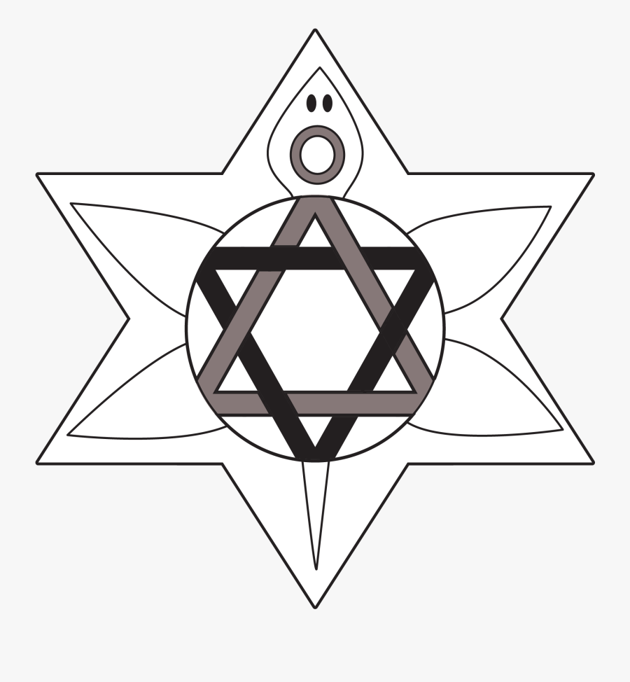 Transparent Smores Clipart Black And White - Star Of David, Transparent Clipart