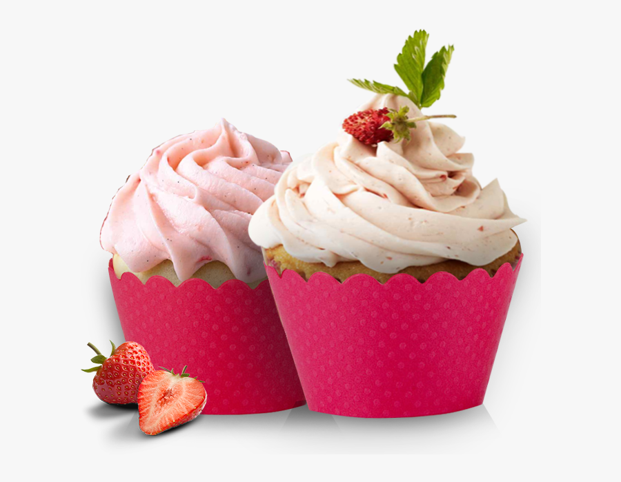 Baked Fresh Using The Finest Ingredients, Our Cupcakes - Cupcake, Transparent Clipart