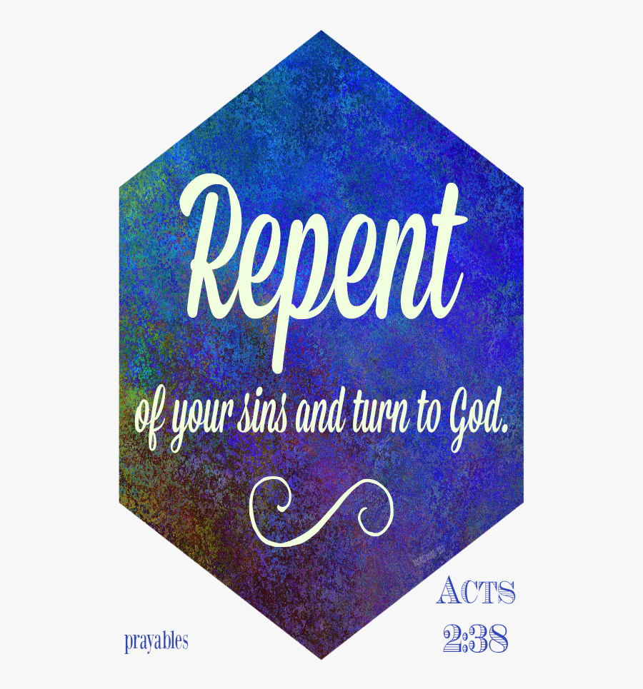 Clip Art Blessings Bible Verse Daily - Cobalt Blue, Transparent Clipart