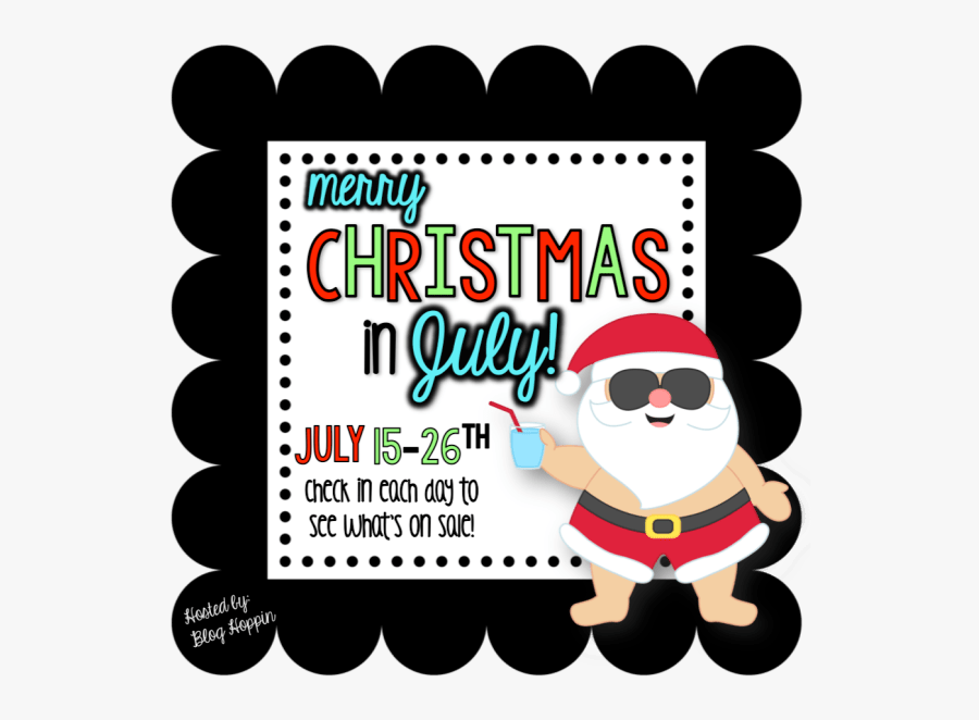 Christmas In July Funny, Transparent Clipart