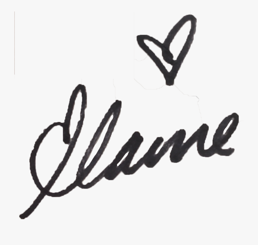 Calligraphy, Transparent Clipart