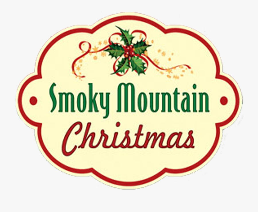 Smoky Mountain Christmas Clip Art, Transparent Clipart